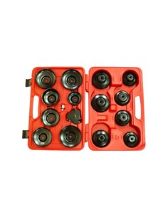 COFFRET A DOUILLES FILTRE A HUILE ( 16 PIECES )