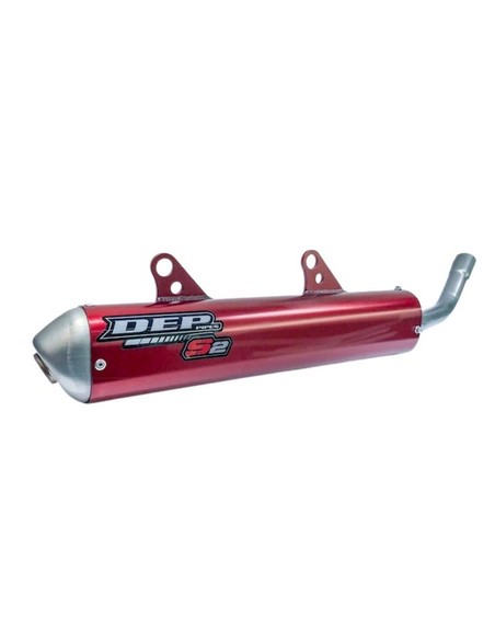 SILENCIEUX DEP BETA RR 250 / 300 de 2014 à 2019 ROUGE