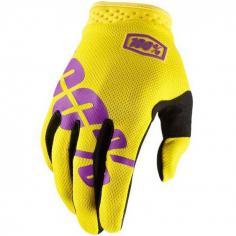 ITRACK Yellow Gloves Size M