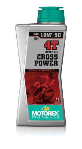 MOTOREX Cross Power 4T Motor Oil - 10W50 1L