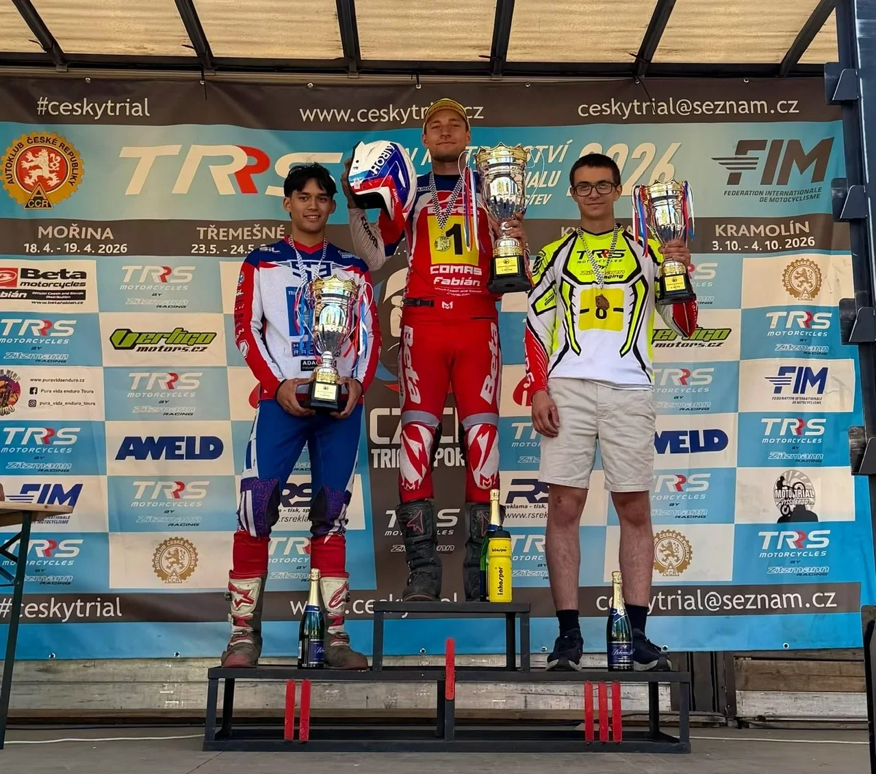 Pilote Atomic Moto Beta au championnat de France d’enduro à Vagney